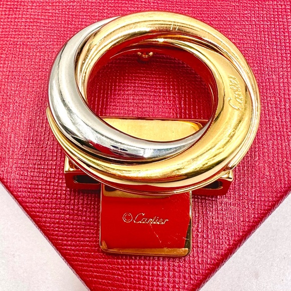 Cartier Trinity Buckle Womens Reversible Belt - Picture 7 of 16